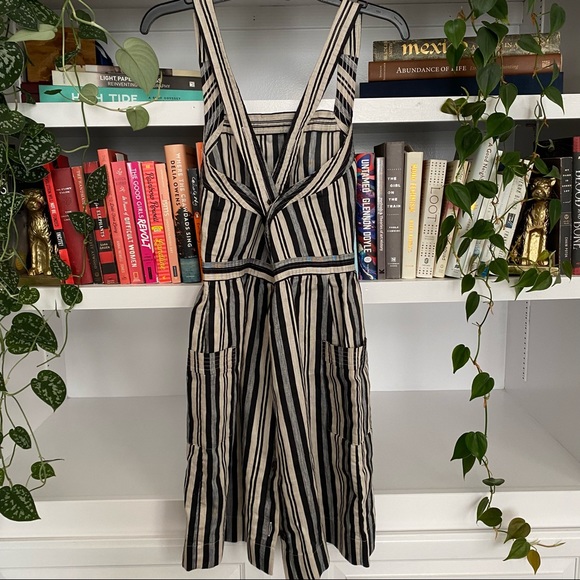 Madewell Apron Mini Dress in Evelyn Stripe - Picture 7 of 7